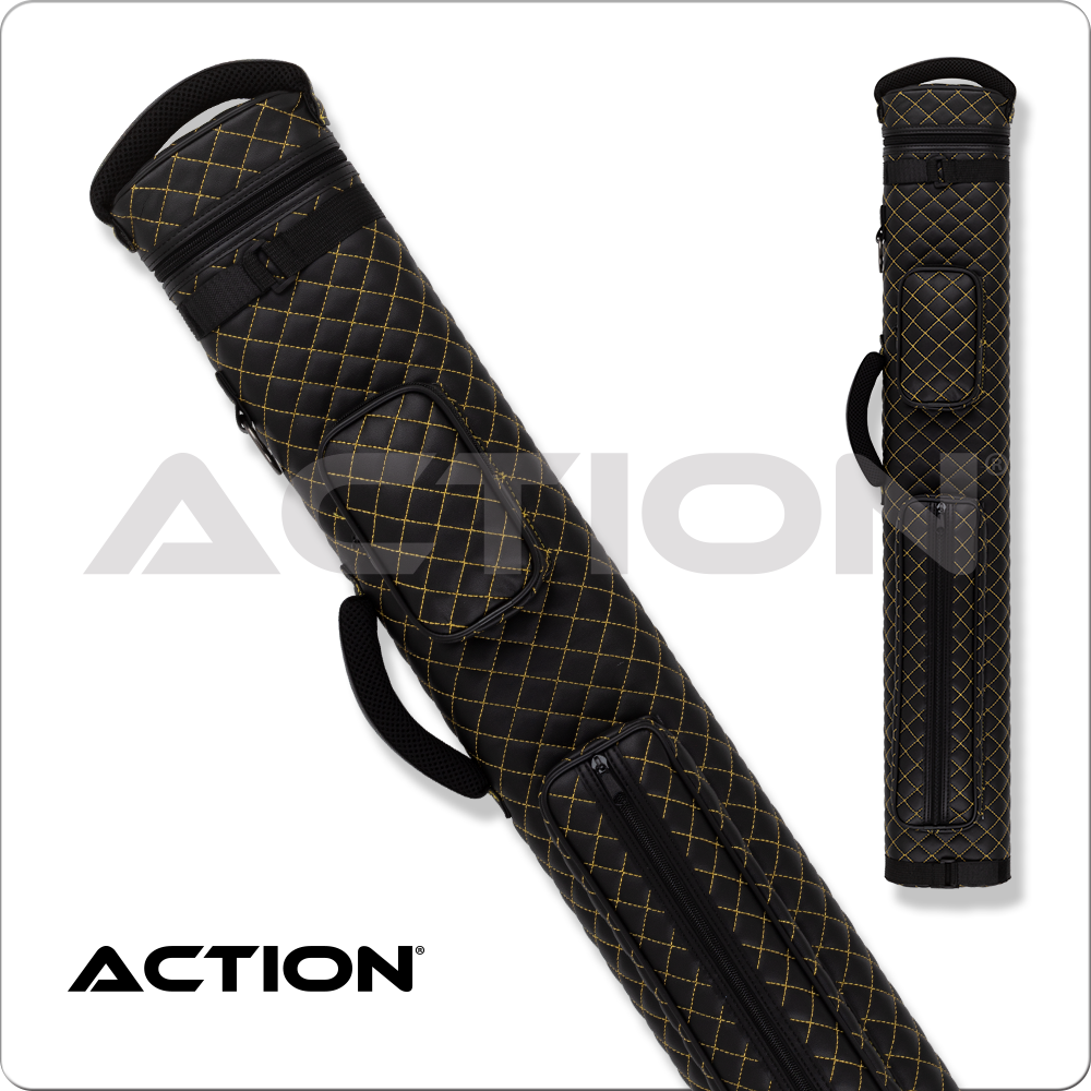 Action Vanity ACVA24 2x4 Hard Case - Black & Gold